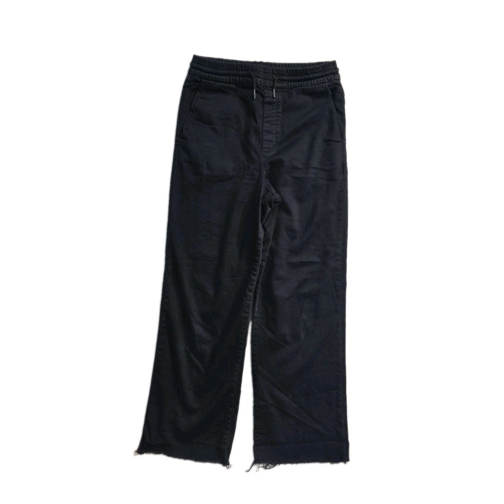 Zara Women's Wide Leg Pants Small Hirise Drawstrings